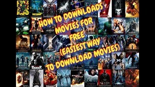 How to downloads MOVIES (EASIEST WAY)