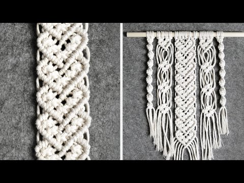 WAVY CELTIC HEART PATTERN MACRAME BRACELET TUTORIAL PULSERA MACRAMÉ