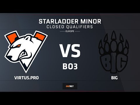 [EN] Virtus.pro vs BIG | Map 1 – Train | Europe Minor Closed Qualifier – StarLadder Major 2019