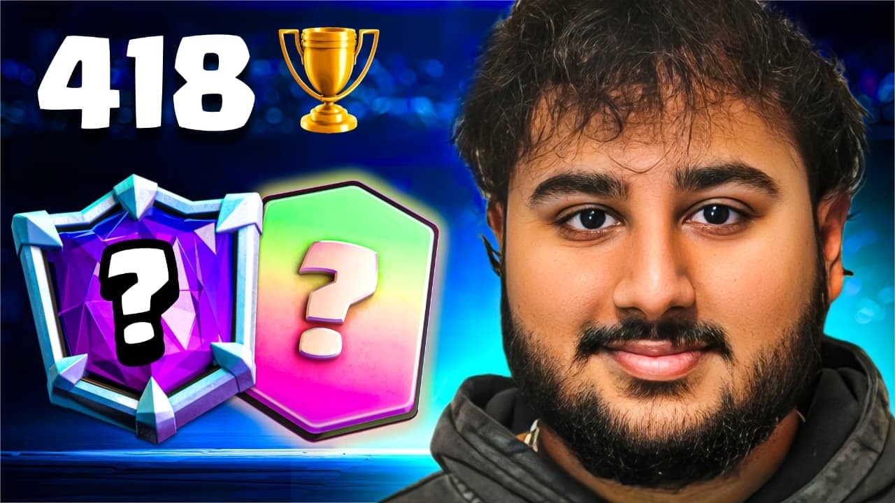 I Pushed 418 Trophies in 30 Minutes in Clash Royale