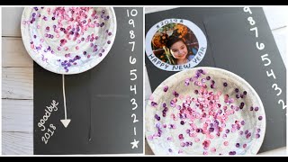 New Year's Eve Ball Drop Craft for Kids -- Countdown to the New Year!