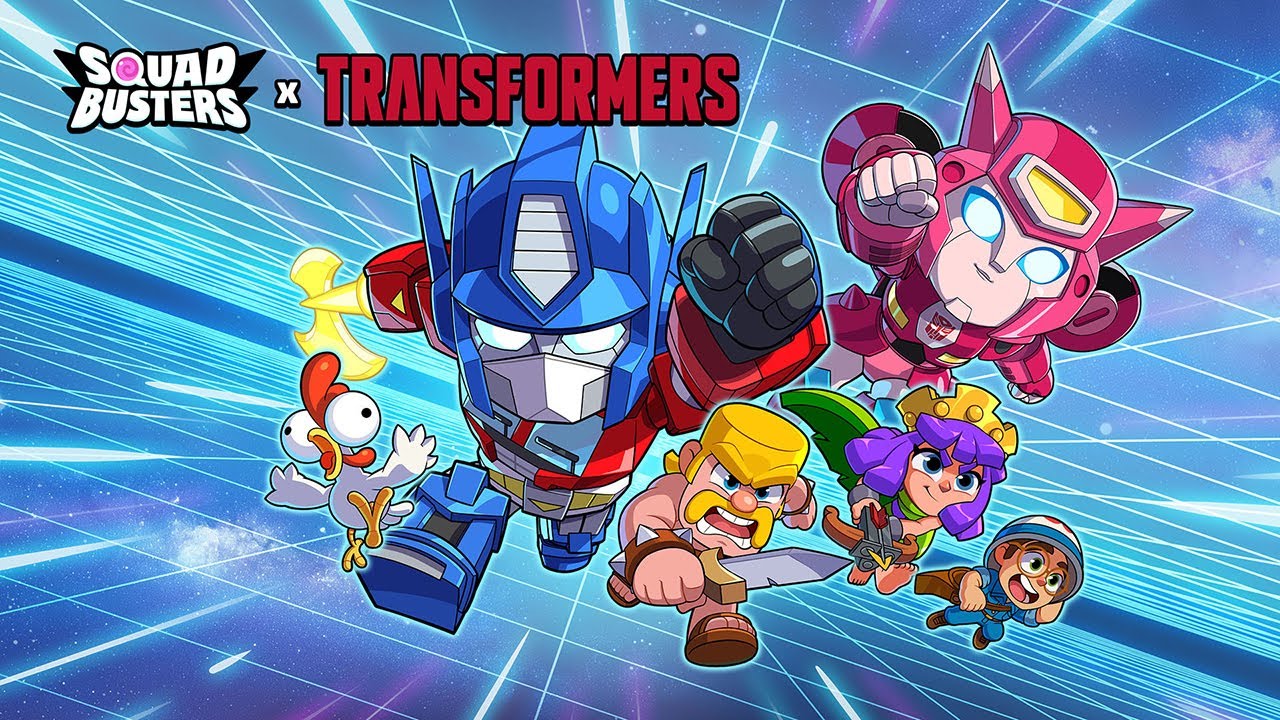 Squad Busters x Transformers – Coming September 16th! 🌠