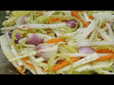 SRI LANKAN MIXED PICKLE (NO COOK RECIPE) ENGLISH