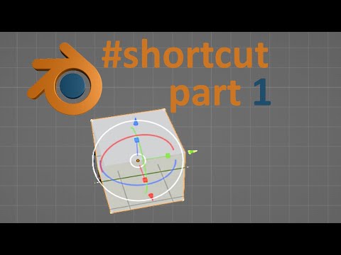 Blender 3.0 shortcuts part 1