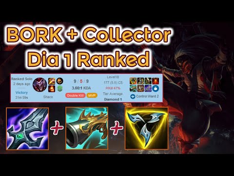 Diamond Shaco Ranked Blade and Collector! ;D [League of Legends] Full Gameplay - Infernal Shaco