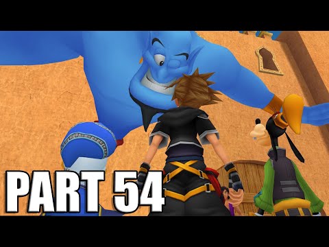 AGRABAH (2ND VISIT) - KINGDOM HEARTS 2 Walkthrough Gameplay - Part 54