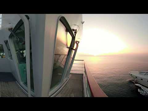 RFA Tidespring and RFA Mounts Bay Replenishment 360