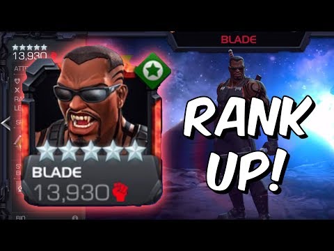 5 Star Blade Rank 5 Rank Up & Gameplay! - Marvel Contest Of Champions