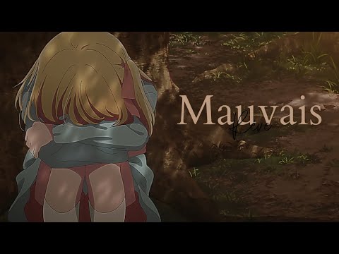 ❀ AMV Nightcore/Lyrics~ Mauvais Rêve (Speed Up) {Hoshi}