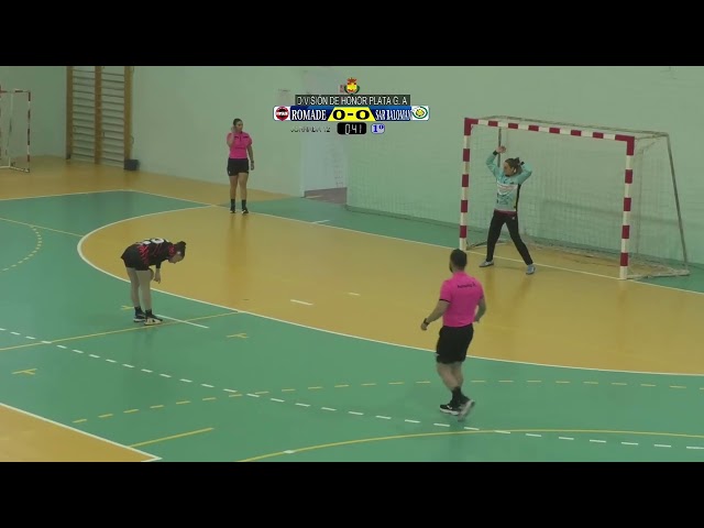Balonmano: Partido Romade frente al SAR Rodavigo en la  División de Honor Plata
