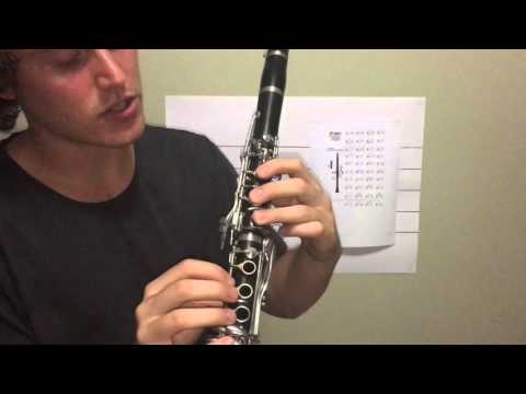 First three notes (Clarinet)