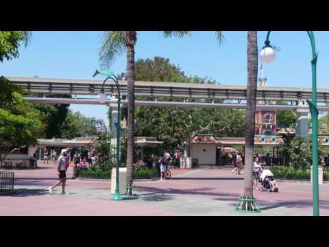 Entrance to Disneyland Park California