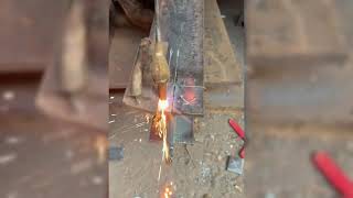 RARE CUSTOM LASER MACHINE CUTTING STEEL PLATE LIVE!