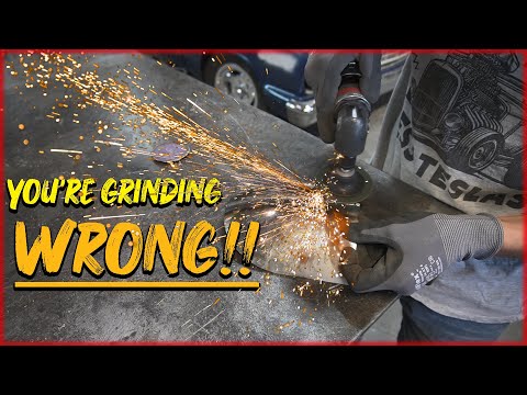 Make welds disappear with strategic Grinding | How to grind welds