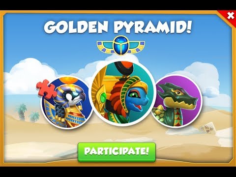 #DML [Golden Pyramid II] Can you complete level 6 ? Dragon Mania Legends