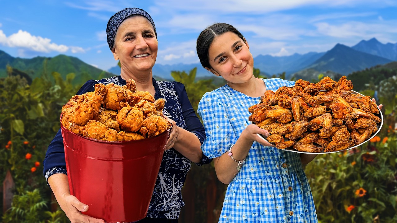 How Azerbaijani Family Lives in 21st Century? Recipe for Homemade Chicken Nuggets