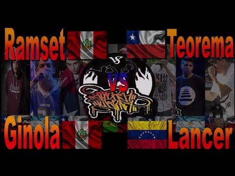 Teorema y Lancer Lirical vs Ginola y Ramset - Batalla Santa Anita- Achora Tu Rima 2017