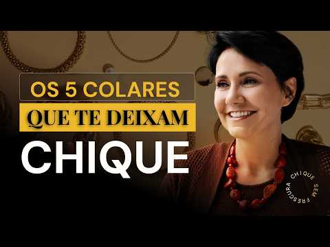TODO MUNDO QUER SABER: Os 5 COLARES mais CHIQUES de 2026 para MULHERES! CONFIRA ANTES QUE ACABE