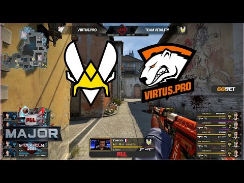 Vitality vs Virtus pro   PGL Major Stockholm 2021   HIGHLIGHTS  CSGO