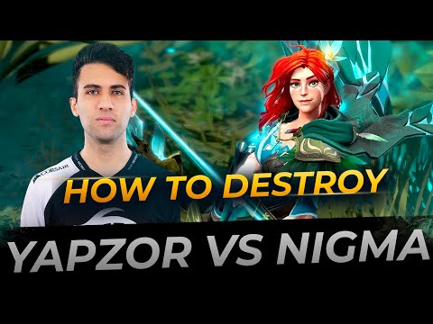 YapzOr destroys Nigma with Windranger | Full Gameplay Dota 2 Replay