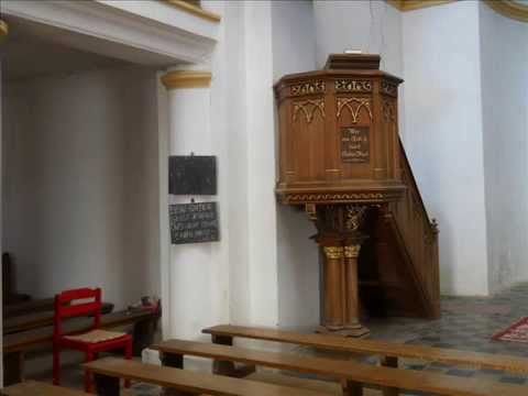 Scoala si biserica saseasca din Berghin, Alba