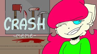 Crash meme (kitty doll) // flipaclip (FLASH WARNIN