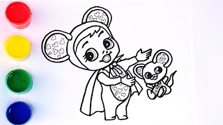 Dibuja y Colorea a los      Bebés      Llorones