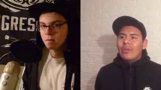 Blood in my mouth The Amity Affliction duel vocal cover Calvin and Jonas