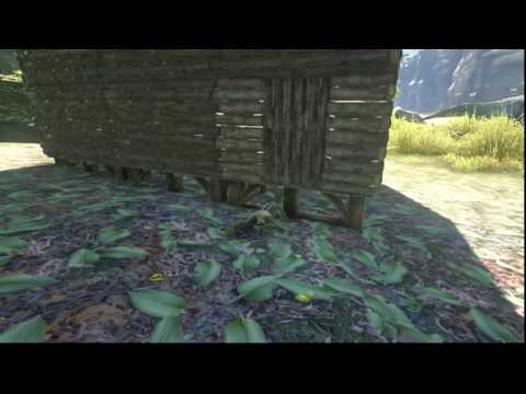 Ark Survival Evolved - Stealing a Giganotosarus egg