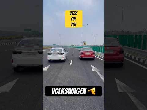 Honda city VS VW Vento #share #best #car #viral #youtube #youtubeshorts #dragrace #vtec #tsi#manual