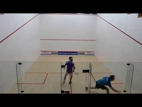 Peter Creed vs Dylan Bennett at Top Squash Open