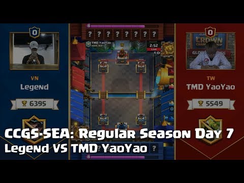 CCGS SEA Regular Season Day 7 - Legend VS TMD YaoYao