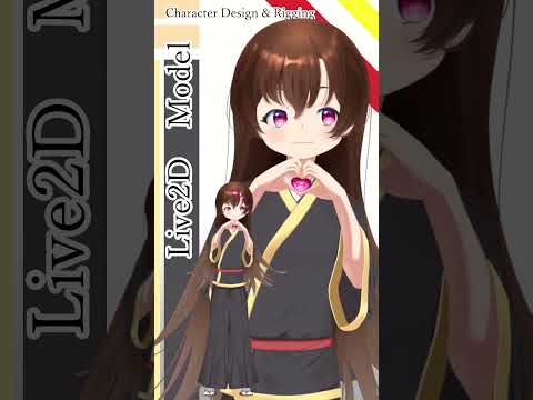 Vtuber向けLive2Dモデルを作ります イメージ1