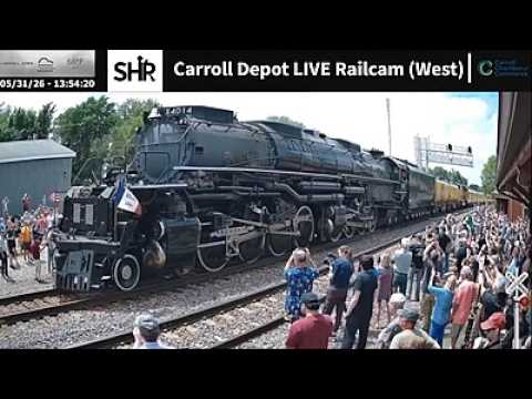 Live webcam view of Carroll Depot West Railcam