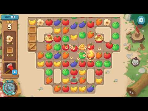 We Bare Bears the Puzzle for Kakao Level 162 - No Boosters