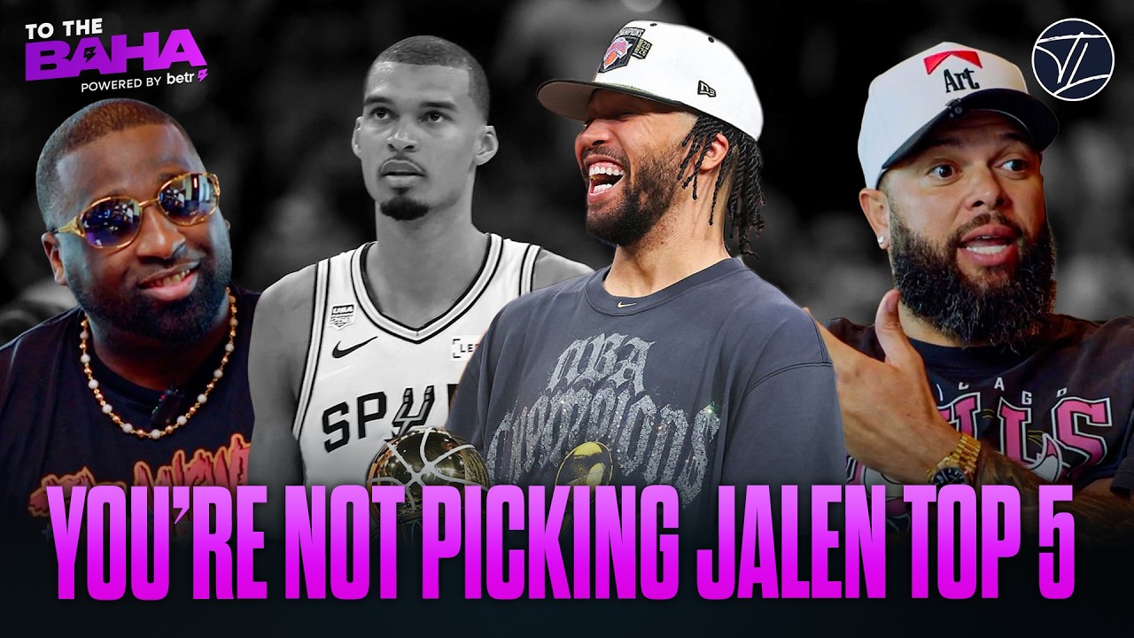 We get HEATED if Jalen Brunson is TOP 5 in the NBA over Victor Wembanyama 👀