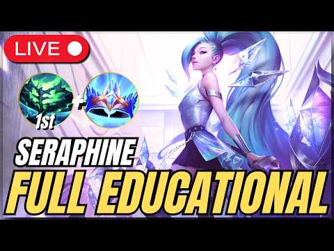 S16 SERAPHINE BUILD - Full Educational Games 1000 LP Climb EUW