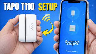 Tapo T110 Smart Contact Sensor Setup - STEP-by-STEP!