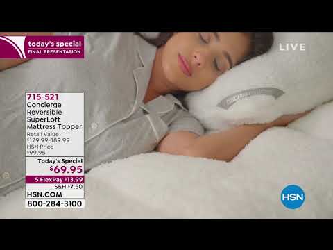 Concierge Collection Reversible Pillowtop SuperLoft Matt...