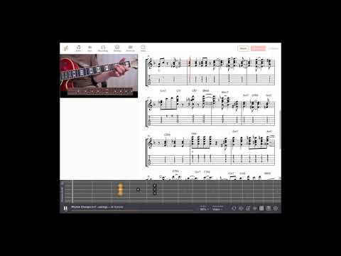 Rhythm Changes in F - voicings for A section