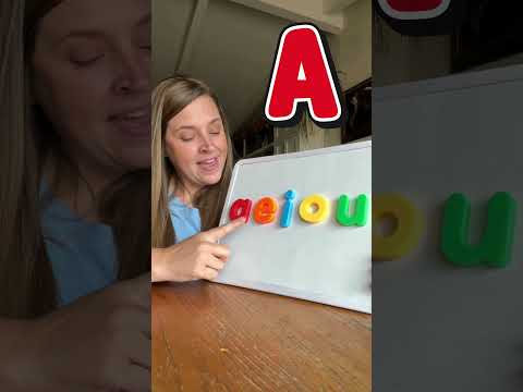Learn to Read 📚🎶VOWEL SONG for KIDS #kidslearning #kidsongs