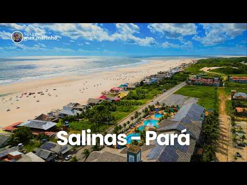 SALINAS PA em 4K | Vlog na praia do Atalaia sem narração
