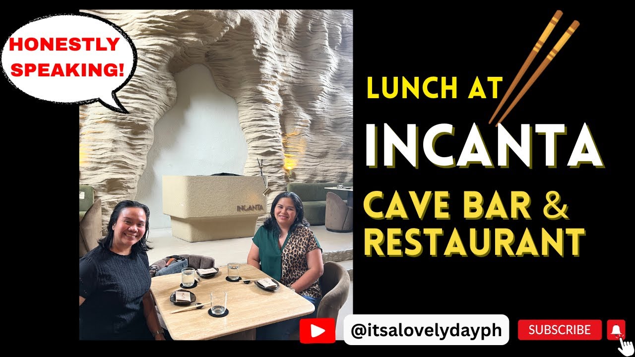 INCANTA Cave Bar & Restaurant | Honest Review + Ambiance Tour!