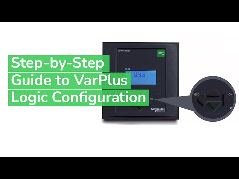 Puesta en marcha básica (instalación y configuración) de una batería de condensadores Varset - Manual de instalación, usuario y mapeado modbus - Varlogic VL