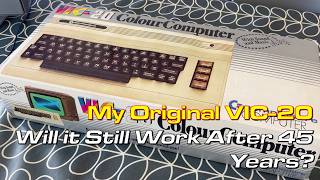 My VIC-20 - Will It Still Work After 45 Years?