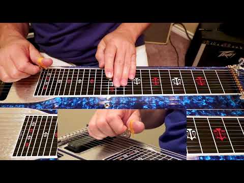 2 Jazz/Blues Licks in D on the C6 Neck | Pedal Steel Guitar Lesson
