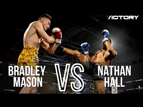 Victory 8 Bradley Mason VS Nathan Hall - Victory Undercard Muay Thai Full Fight