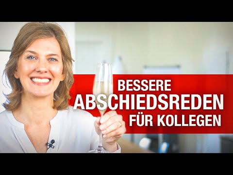 Abschiedsrede für Kollegen I So findest du die richtigen Abschiedsworte | Nicole Krieger