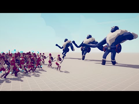 ICE GIANT vs ALL UNITS – Impossible Army Battle Ragdoll Chaos