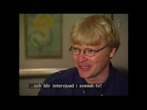 Harvey Williams interview, FIELD MICE Sarah Records CLUB 8 swedish TV Musikbyrån SVT 1, 24 Nov 1999